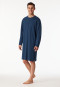Nachthemd langarm blaugrau - Comfort Essentials
