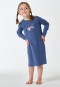 Sleep shirt long-sleeve Paris mouse denim blue - Kids Nightwear