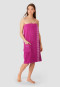 Serviette de sauna Boutons fuchsia - SCHIESSER Home