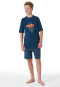 Pyjama court coton bio indigo - Nightwear
