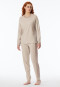 Pajamas long organic cotton ecru - Casual Nightwear