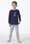 Pyjama long chiens skateboard bleu foncé - Boys World