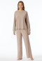 Pajamas long ecru printed - selected! premium