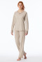 Schlafanzug lang natur - Casual Nightwear