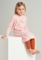 Schlafanzug lang Organic Cotton Leggins Punkte Schriftzug rosa - Natural Love