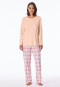 Pyjama long peach whip - Comfort Essentials