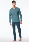Pigiama a lunghe strisce blu denim - Long Life Soft