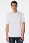 short-sleeved jersey shirt 2-pack v-neck white - American T-Shirt