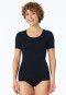 Short-sleeved shirt black - Revival Berta