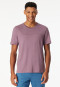 Shirt kurzarm Sweat-Qualität lila - Mix+Relax