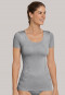 Short-sleeved shirt ultra lightweight seamless silver gray - Active Mesh Light