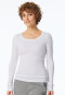 Shirt langarm weiß - Revival Berta