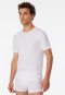 Tee-shirts manches courtes en coton bio, encolure arrondie, blanc - 95/5