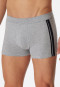 Boxer briefs 3-pack organic cotton stripes heather gray - 95/5