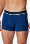 Shorts 3er-Pack Organic Cotton Webgummibund blau/schwarz - 95/5