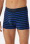 Shorts 3er-Pack Organic Cotton Webgummibund uni/gestreift mehrfarbig - 95/5