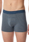 Pantaloncini confezione da 3 pezzi in cotone organico elastico in vita in tessuto tramato tinta unita/strisce - 95/5