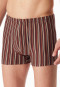 Shorts striped burgundy - 95/5