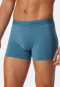 Shorts Micro-Qualität gemustert petrol/dunkelblau - Pure Micro