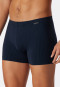 Shorts Micro-Qualität Nadelstreifen nachtblau/petrol - Pure Micro