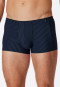 Boxer a righe nero-blu marino - Long Life Soft