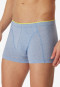 Shorts Organic Cotton gemustert atlantikblau - 95/5