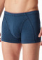Shorts Organic Cotton gemustert blau - 95/5