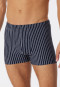 Boxer coton bio rayures multicolore  95/5