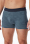 Shorts Paisley bleu nuit - Fine Interlock