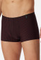 Boxer briefs red-black striped - Long Life Soft