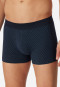 Shorts Stretch Organic Cotton gemustert nachtblau - 95/5