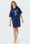 Sleepshirt short sleeve Organic Cotton College Mouse midnight blue - Nightwear