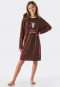 Sleep shirt long-sleeved organic cotton dog brown - Teens Nightwear