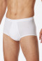 Slip con patta a doppia costa di colore bianco - Original Classics