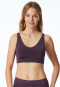 Soft bra Seamless removable pads plum - Classic Seamless