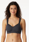 Soutien-gorge de sport Softcup à support moyen, de couleur anthracite - Active