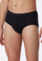 Slip sportivo con apertura, a costine sottili, nero - Original Classics