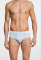 2-pack light blue checkered sports briefs with a fly - Essentials