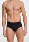 Sport briefs with fly, 2-pack, black - Authentic