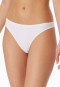 Thong microfiber lace white - Invisible Lace