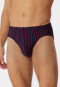 Bikini brief organic cotton stripes multicolored – 95/5