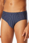 Supermini Slip 3er-Pack Organic Cotton uni/gestreift mehrfarbig - 95/5
