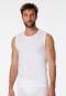 Tank tops 2-pack organic cotton round neck white - 95/5