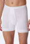 Pair of underpants, short with fly, double rib, white - Original Classics