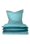 Parure de lit de lit réversible 2 pièces Renforcé, bleu et vert  SCHIESSER Home