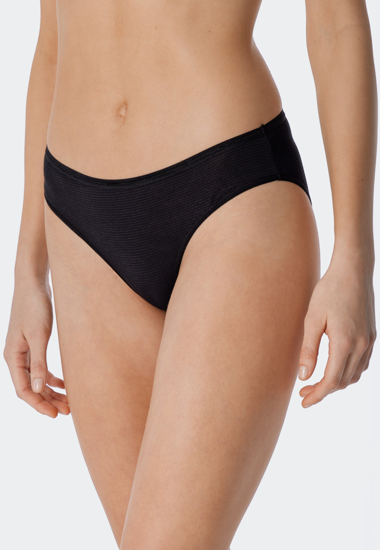 Culottes taï lot de noir Modal Essentials SCHIESSER