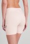 Biker shorts in microfibra con tasca e stampa, di colore rosa chiaro - Invisible Soft