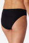 Slip Rio realizzati in cotone biologico a doppia costa, nero - Pure Rib