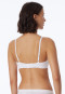 Soft-BH Doppelripp herausnehmbare Pads weiss - Pure Rib