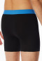 Pantaloncini lunghi confezione da 2 in cotone organico elastico in vita in tessuto tramato - 95/5